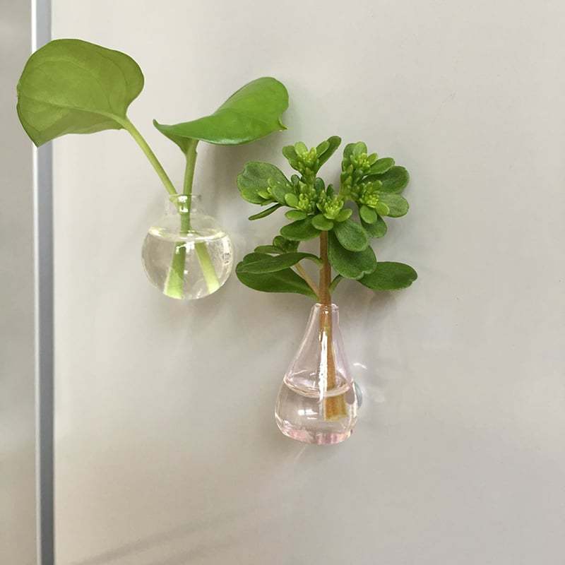 🌸🏺Handmade Mini Ceramic Vase – Refrigerator Magnet | Decorative Flower Vase for Home | 30% Off🌸