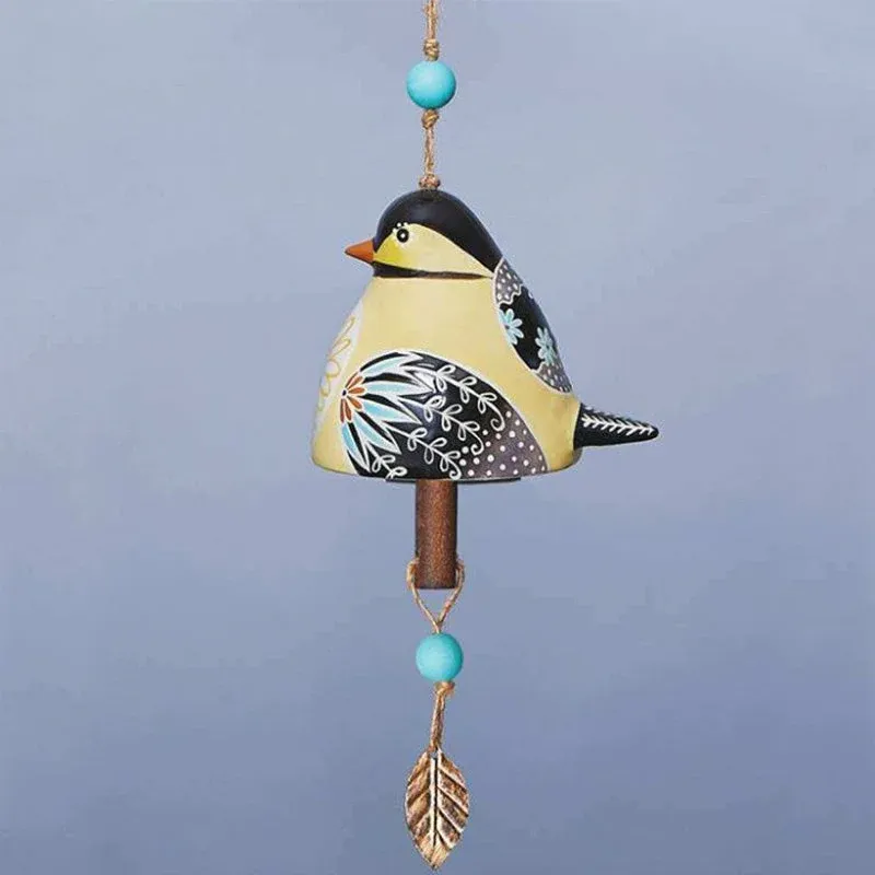 Hand-Painted Ceramic Bird wind Chimes