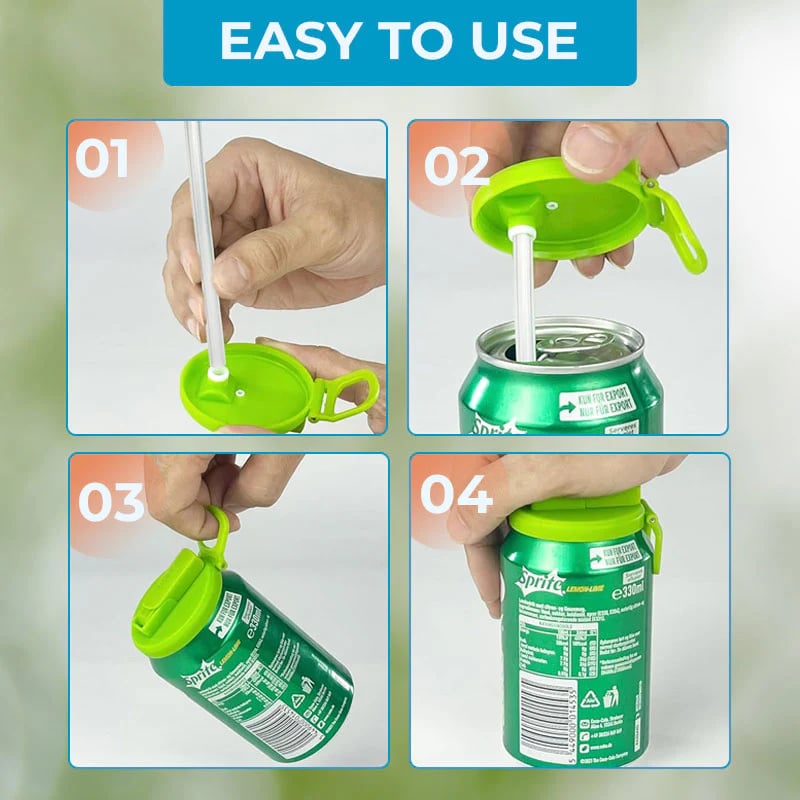 💞Straw Soda Can Lid