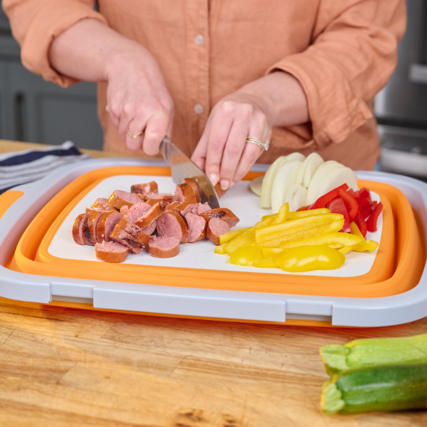 🔥🌡️Hot Sale 50% Off 🥗 Multi-Function Collapsible Prep Tub for BBQ& Meal Prep🍖🏕️