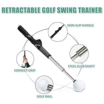 Telescopic club, Retractable Golf Swing Training Aid