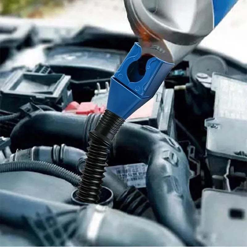 Retractable Auto Fuel Snap Funnel