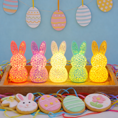 Easter Bunny LED Tabletop Lights Decorations