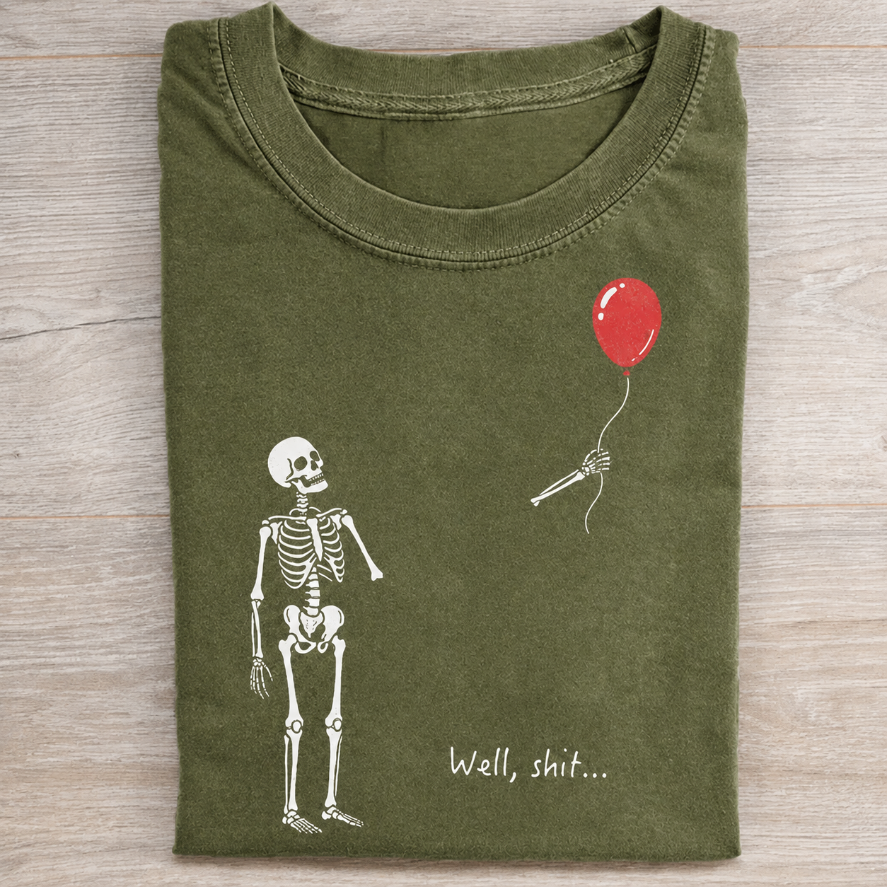 Skeleton Lost Balloon T-shirt
