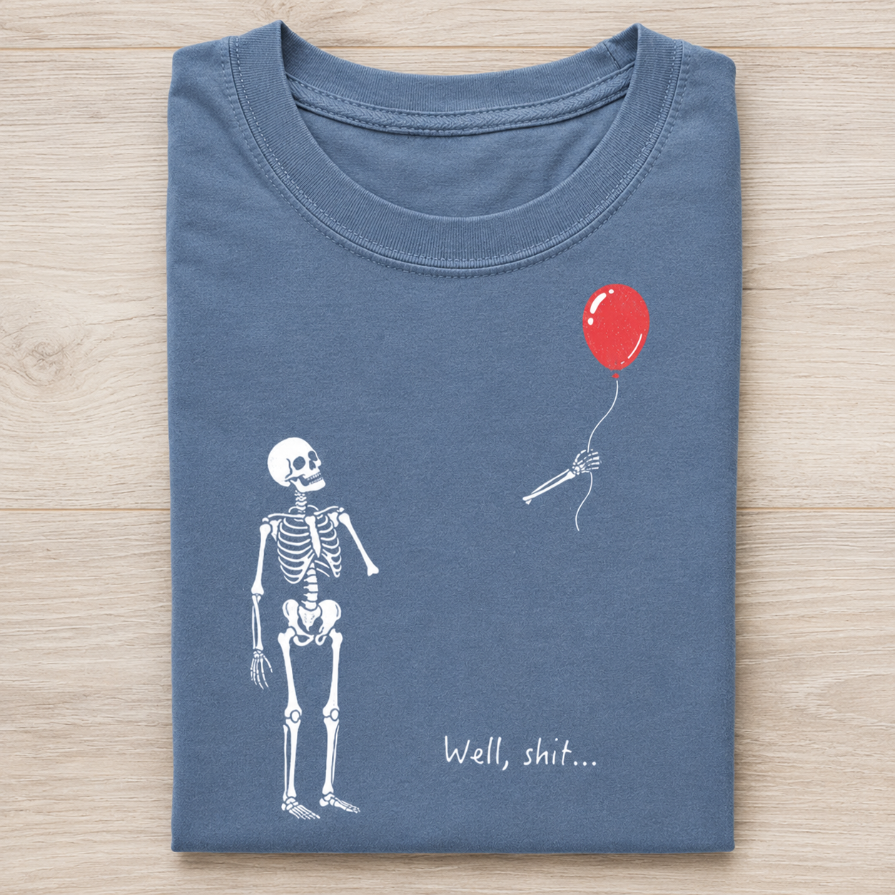 Skeleton Lost Balloon T-shirt