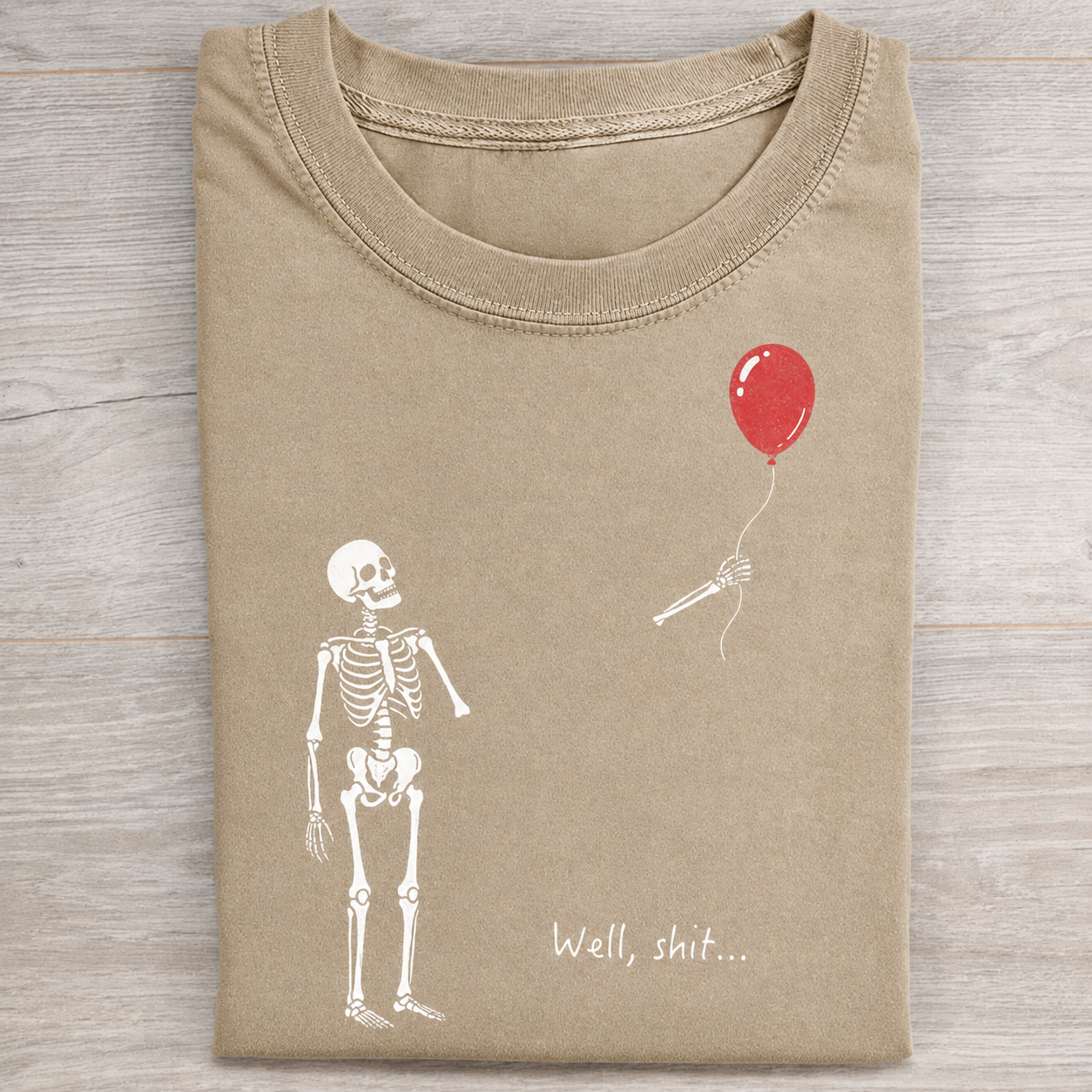 Skeleton Lost Balloon T-shirt