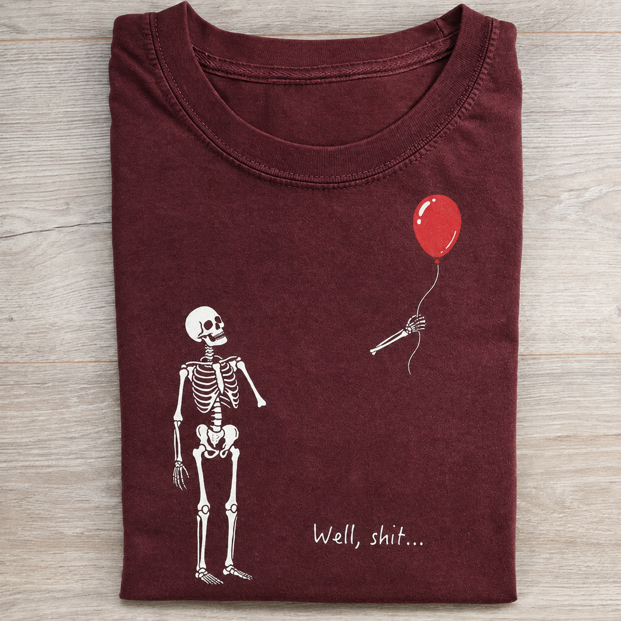 Skeleton Lost Balloon T-shirt