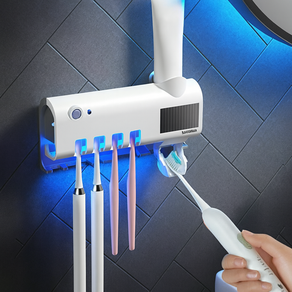 Smart UV Toothbrush Sterilizer Holder