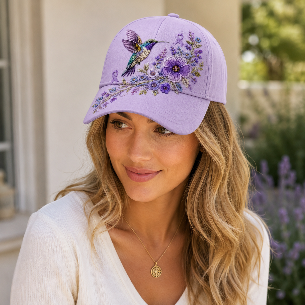 Floral Hummingbird Hat🕊️