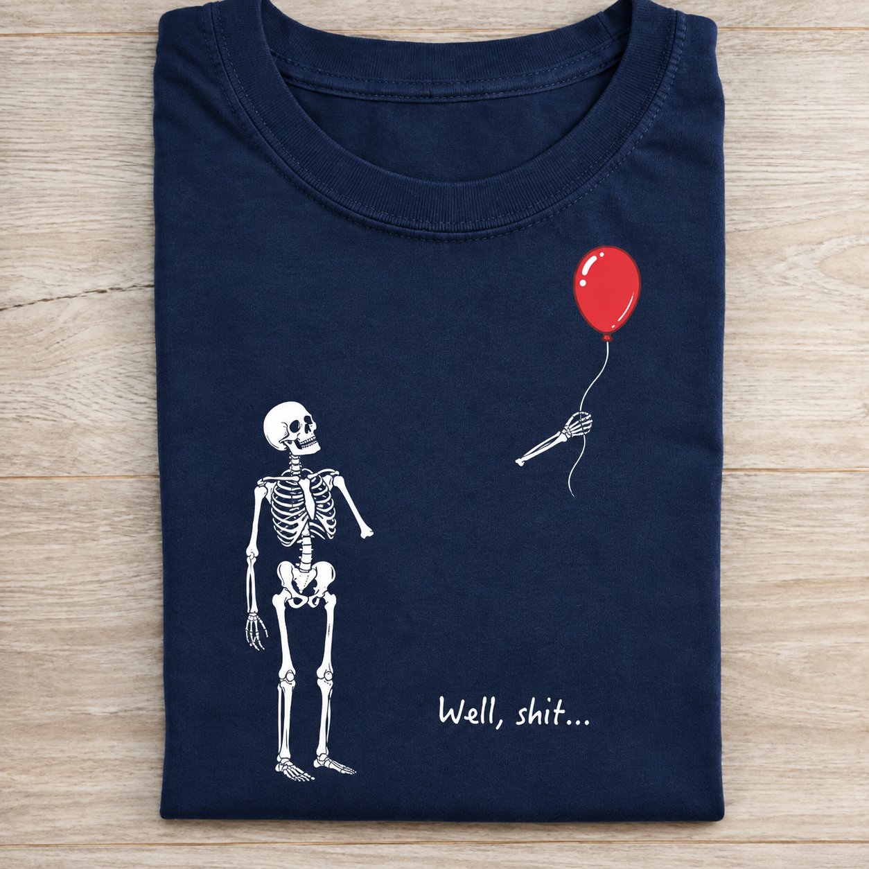 Skeleton Lost Balloon T-shirt