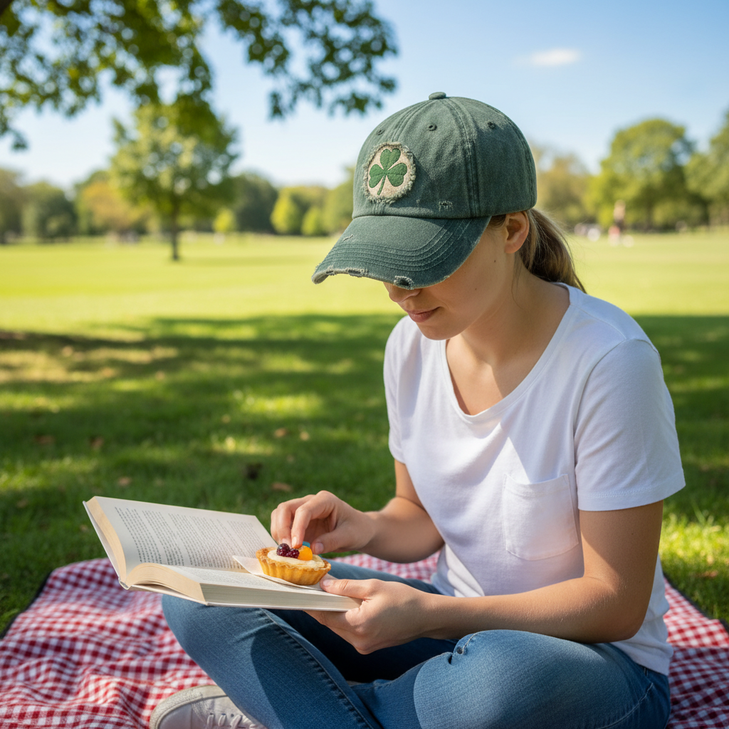 🔥Vintage Shamrock Baseball Cap – A Symbol of Irish Luck & Timeless Style