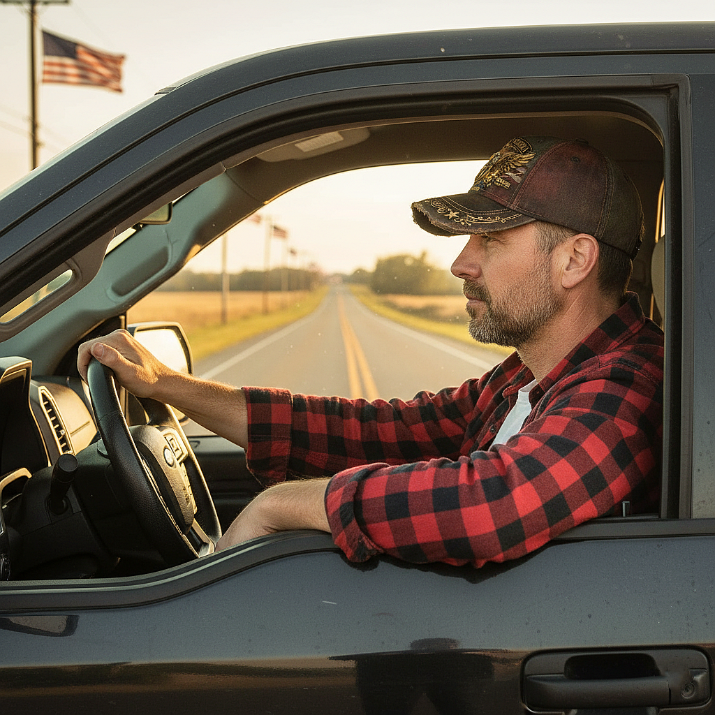 Patriotic Eagle Baseball Cap – “God Bless America” 250th Anniversary Hat (1776–2026)