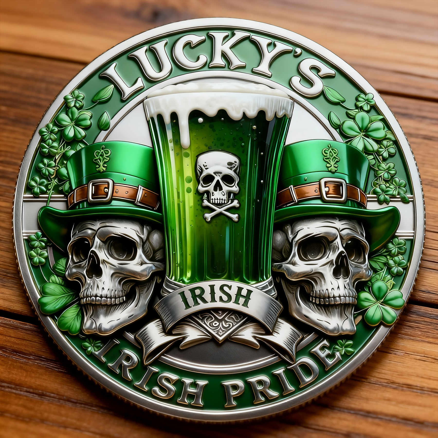 Flash Sale 60% OFF -LUCKY IRISH REBEL �� Commemorative Coin