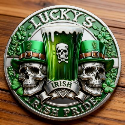 🏆Flash Sale 60% OFF -LUCKY IRISH REBEL — Commemorative Coin