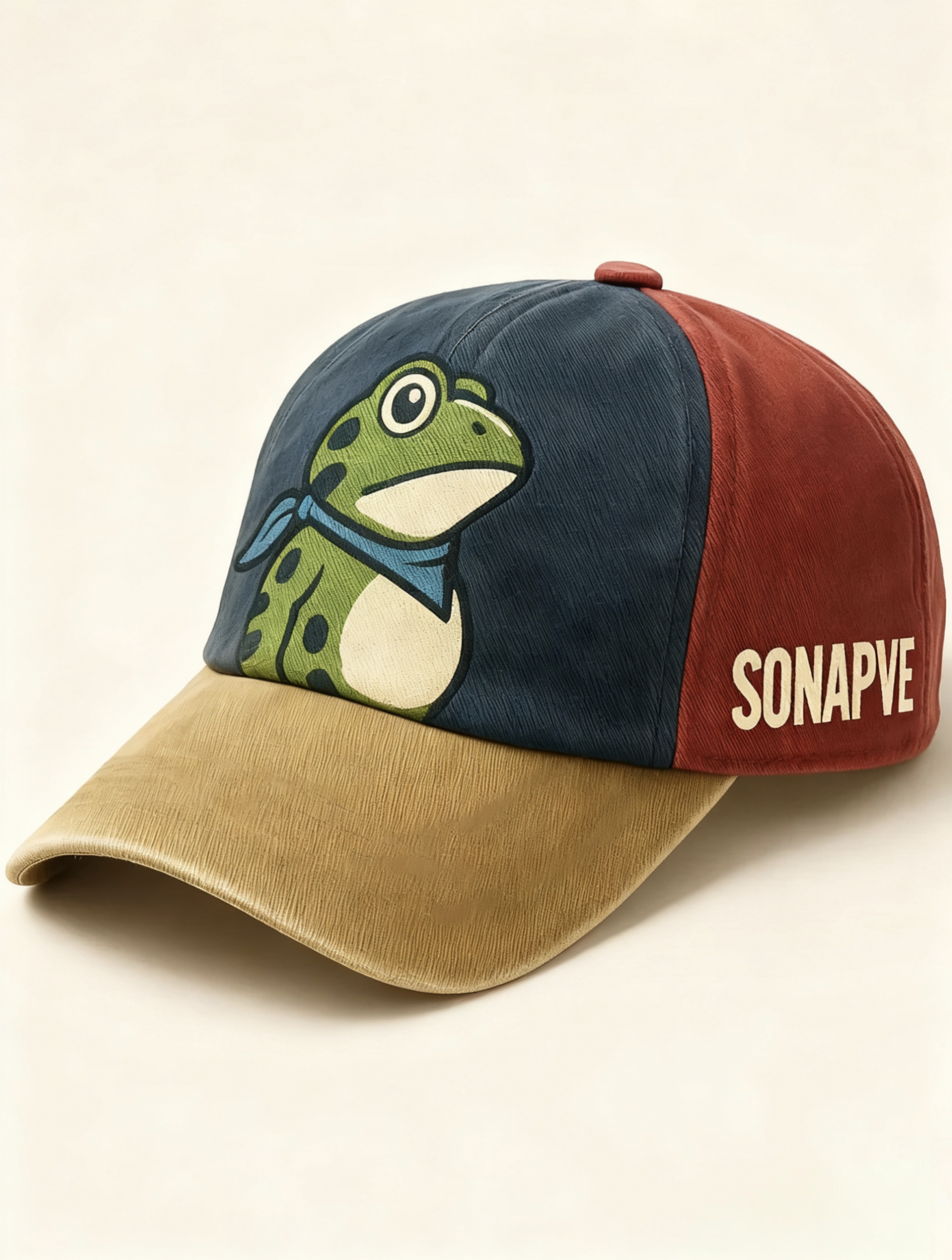 Unisex Portland Frog Resist Print Hat