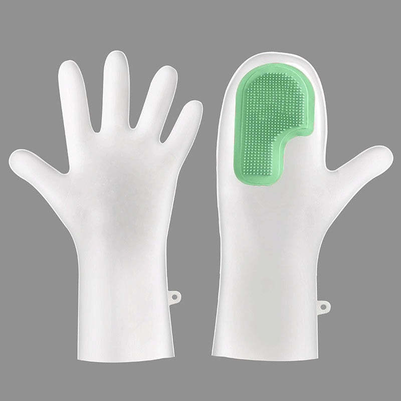 Scrubber Dishwashing Gloves