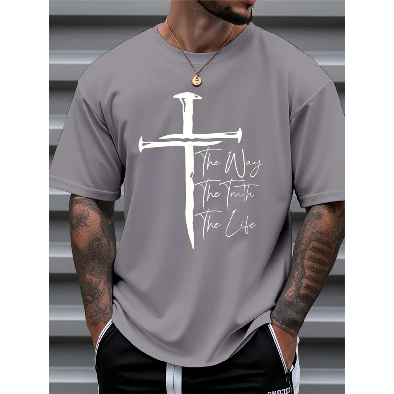 Men's The Way The Truth The Life Print T-Shirt