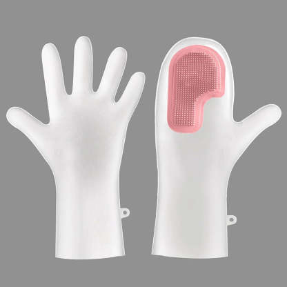 Scrubber Dishwashing Gloves