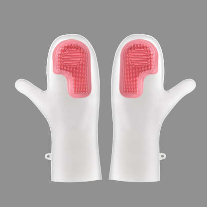 Scrubber Dishwashing Gloves