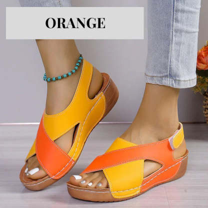 ⏰🔥LIMITED TIME 50% OFF!🔥50K+ SOLD!Ultra-Comfortable Orthopaedic Sandals with Slanted Heel