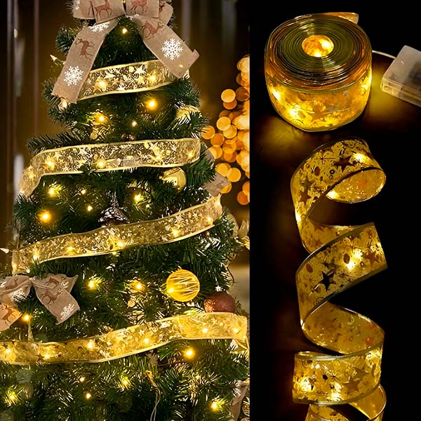 Nastro natalizio luminoso (500 cm) | SHINESTRAP 2+2 GRATIS