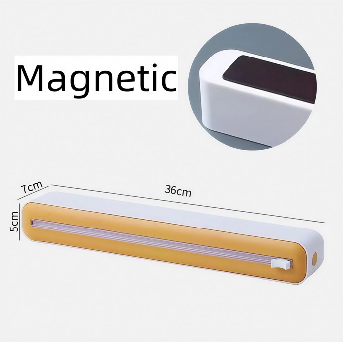 🎁 🔥Hot Sale 50% OFF NOW!⚡Aluminum Foil & Plastic Wrap Dispenser with Cutter - Easy One-Hand Operation