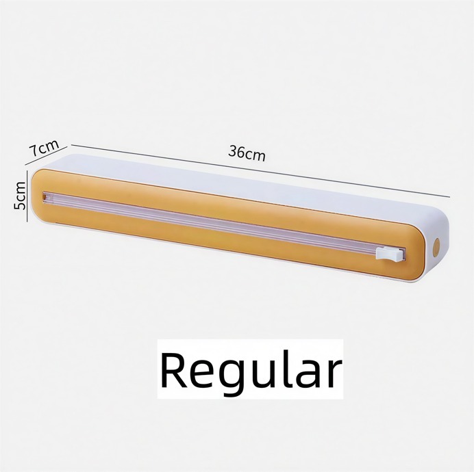 🎁 🔥Hot Sale 50% OFF NOW!⚡Aluminum Foil & Plastic Wrap Dispenser with Cutter - Easy One-Hand Operation