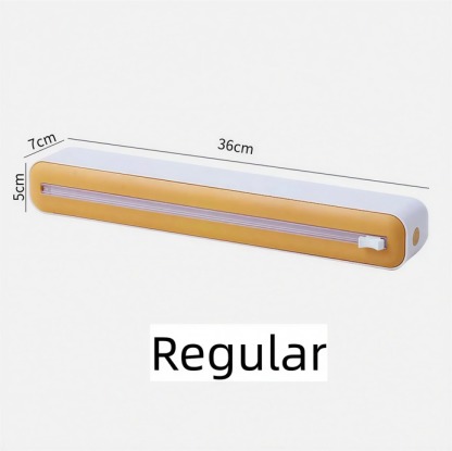 🎁 🔥Hot Sale 50% OFF NOW!⚡Aluminum Foil & Plastic Wrap Dispenser with Cutter - Easy One-Hand Operation