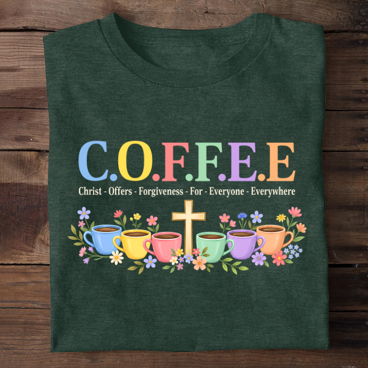 Christ Offers Forgiveness For Everyone |  2D Unisex T-shirt