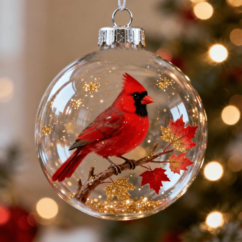 🔥🐦2026 Cute Birds Christmas  Bauble Collection