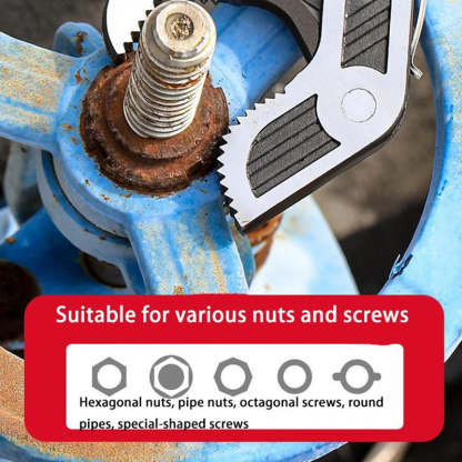 🔥Hot Sale🔥Industrial Grade Multifunctional Self-locking Pipe Wrench Tool