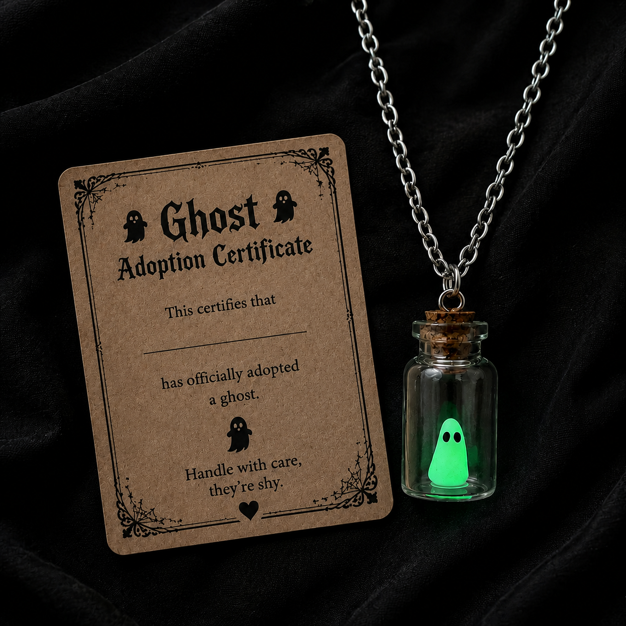 Ghost Adoption Necklace