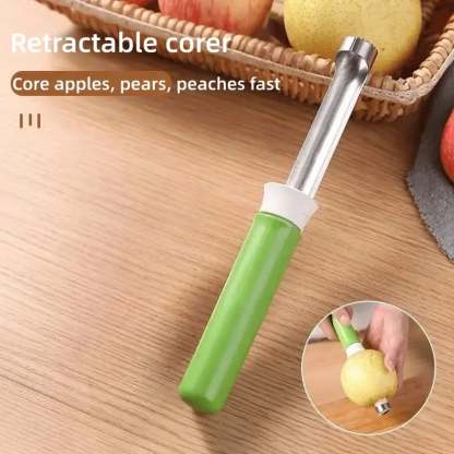 🔥Last Day Promotion - 49% OFF🎁2-in-1 Apple Corer & Peeler  , Stainless Steel Fruit Tool