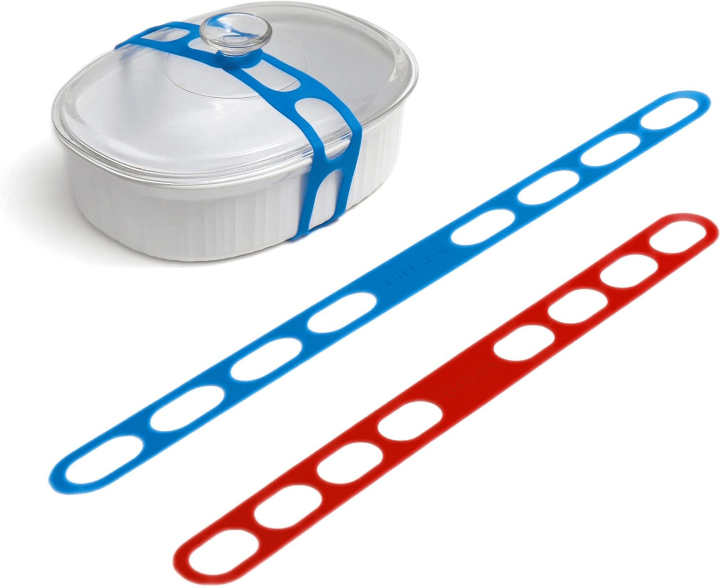 ✨Buy 1 Get 1 Free -🥘Universal Lid Latch: Spill-Proof Strap for Casseroles, Slow Cookers & More