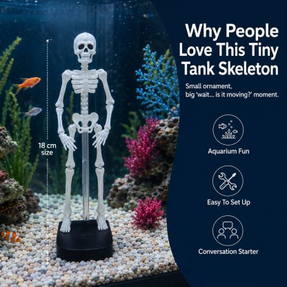🔥49% Off Last Day -Halloween Early Bird Special🔥White Underwater Dancing Skeleton Bath Toy With Suction Base