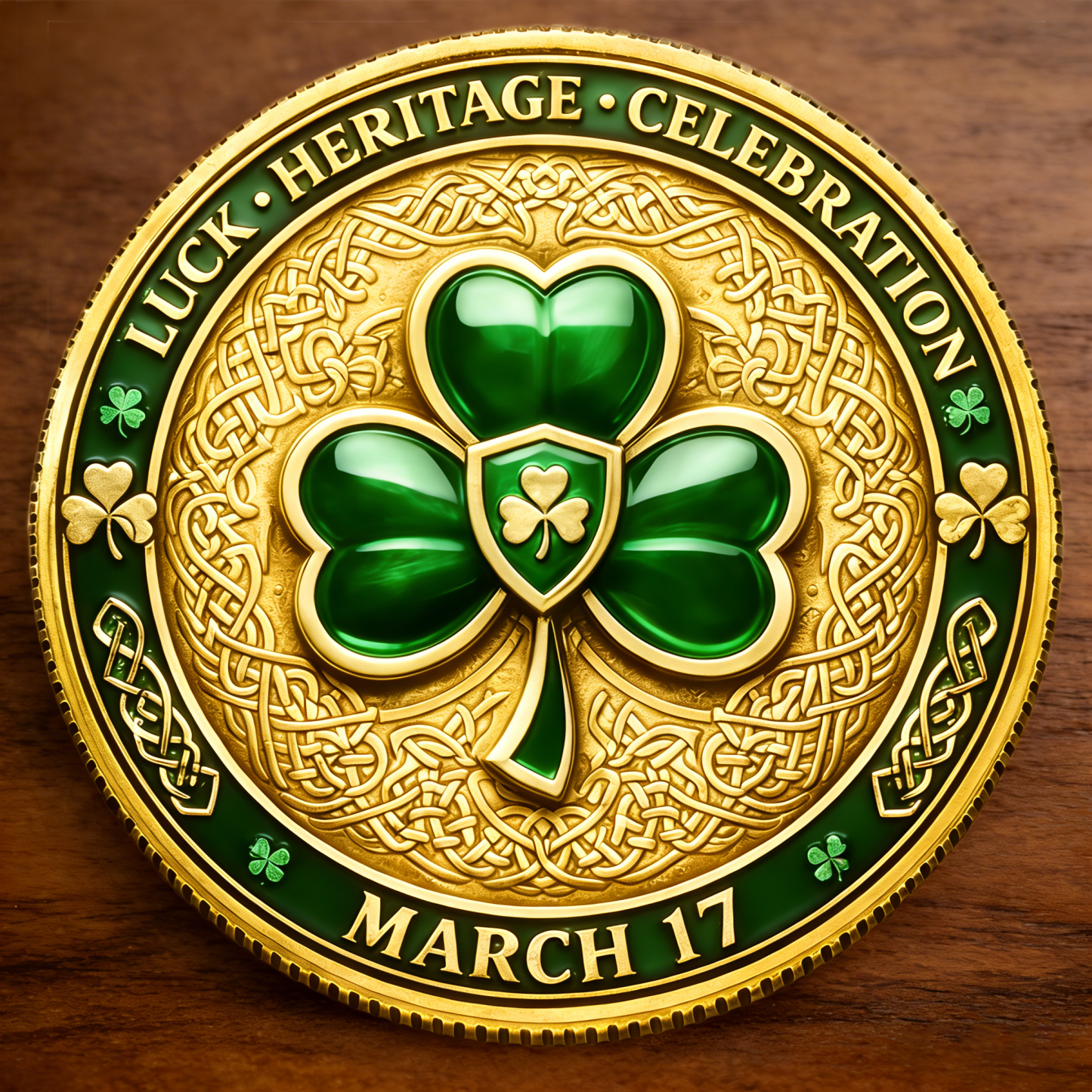 Hot Sale 60% OFF🔥-🍀St. Patrick's Day Commemorative Coin – A Celebration of Luck, Heritage, and Spirit