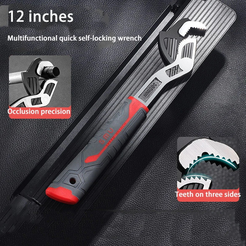 🔥Hot Sale🔥Industrial Grade Multifunctional Self-locking Pipe Wrench Tool