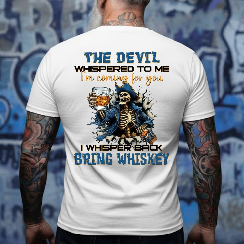 The Devil I'm Coming For You Generation X Shirt, I Whisper Back Bring Beer Gen X Sweatshirt, Hoodie,Custom Year Of Birth Shirt
