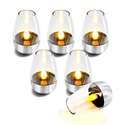 🔥Solar Candle Light: Flameless Ambiance Redefined