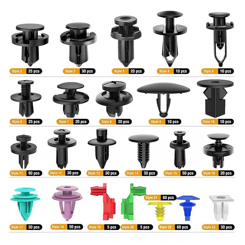 SnapForge 725Pcs Auto Body Fasteners Kit