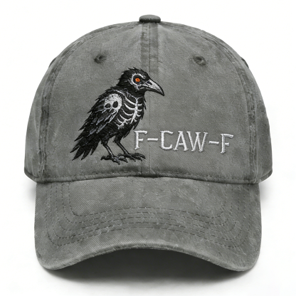 🔥BUY 3 GET 2 FREE🐦‍⬛F-CAW-F Crow Hat