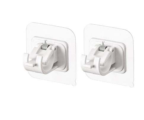 🔥Nail-Free Adjustable Curtain Rod Holders (Set of 2)