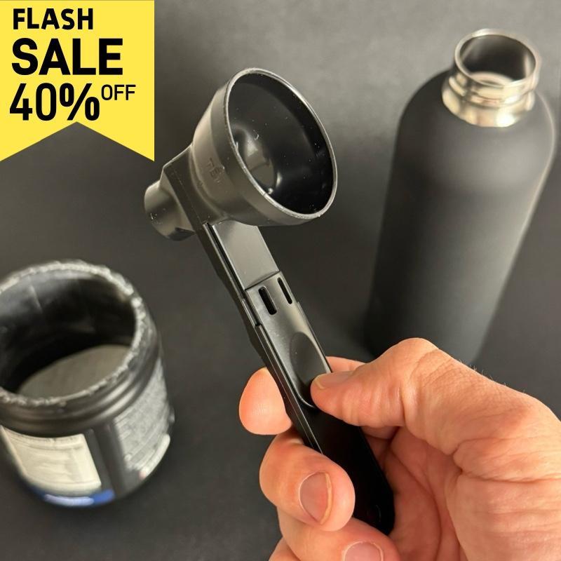 🎁 Лъжичка за протеинов прах с плъзгащ се механизъм 🍵