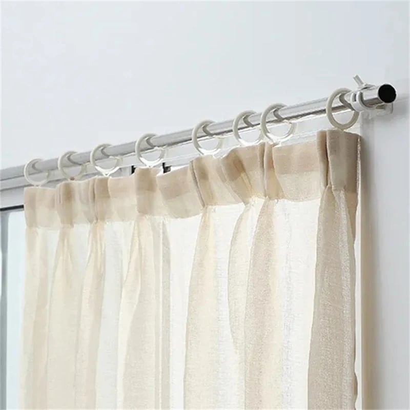 🔥Nail-Free Adjustable Curtain Rod Holders (Set of 2)