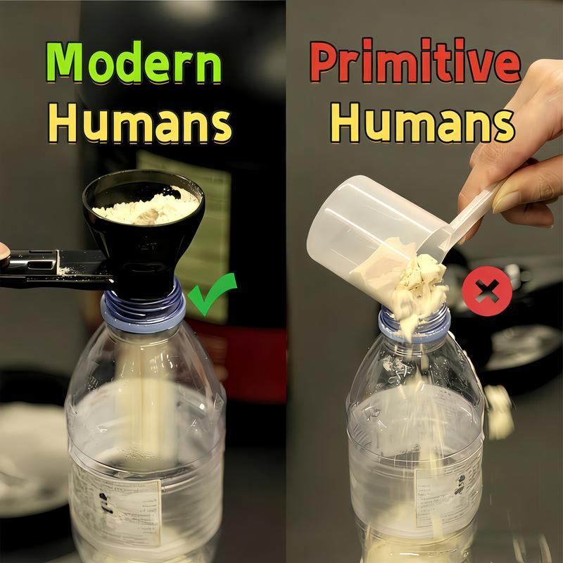🎁 Лъжичка за протеинов прах с плъзгащ се механизъм 🍵