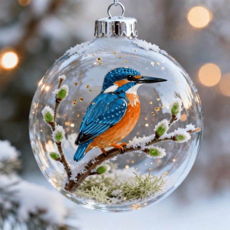 🔥🐦2026 Cute Birds Christmas  Bauble Collection
