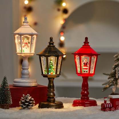 🎄🎅Christmas Themed Light Christmas LED Light Santa Claus Snowman Desktop Decoration Scene Arrangement