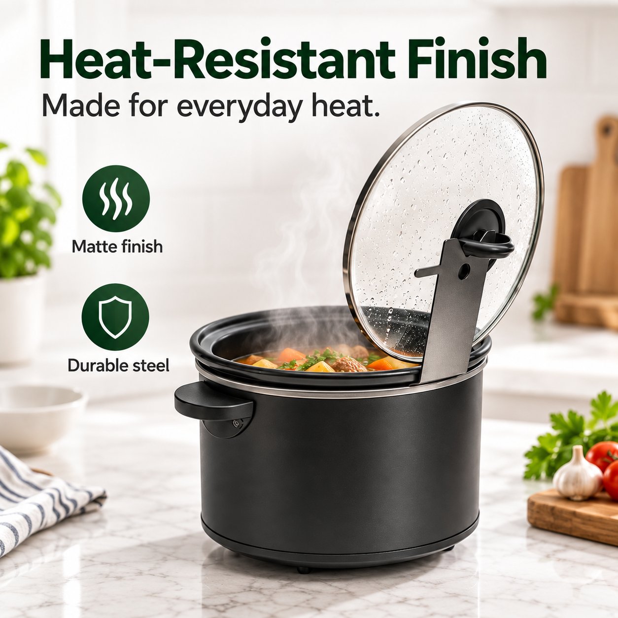 🔥HOT SALE 48% OFF - 🍳Multifunctional Anti-Slip Cooker Lid Stand - Space-Saving Kitchen Counter Organizer