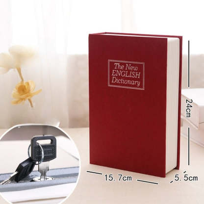 Hidden Book Safe Lock Box