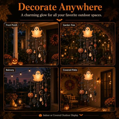 🔥 50% OFF ! -👻 Haunted Glow Ghost Wind Chime